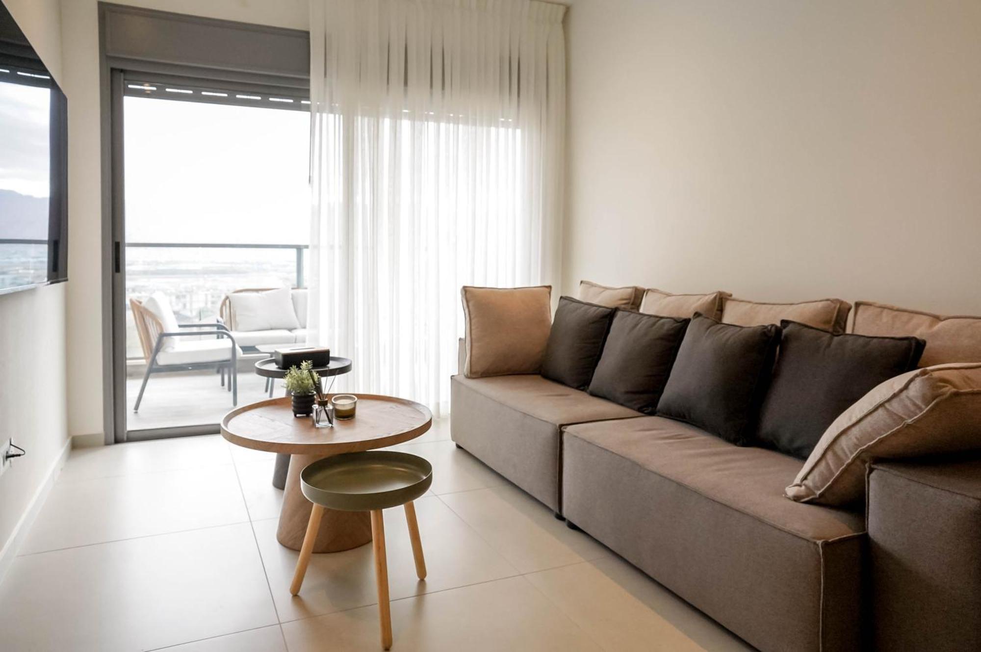 אילת Yalarent New Stylish Apartment 3Br With Balcony מראה חיצוני תמונה